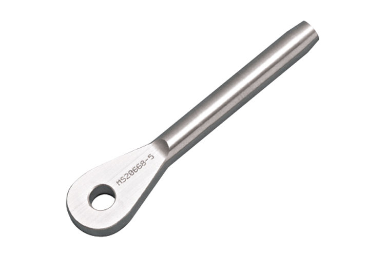 Mil. Spec Swage Eye, stainless steel, MS20668, MS20668-2, MS20668-3, MS20668-4, MS20668-5, MS20668-6, MS20668-8, MS20668-10, MS20668-12